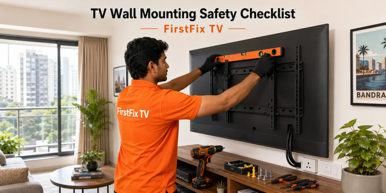 TV Wall Mounting: A Complete Safety Checklist