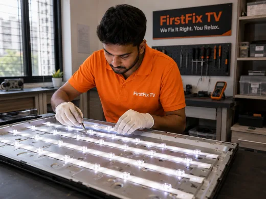 Backlight Strip Replacement — FirstFix TV