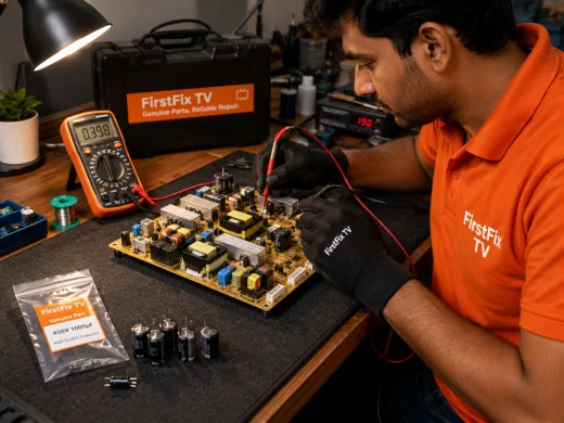 Power Supply Board Repair — FirstFix TV Mumbai